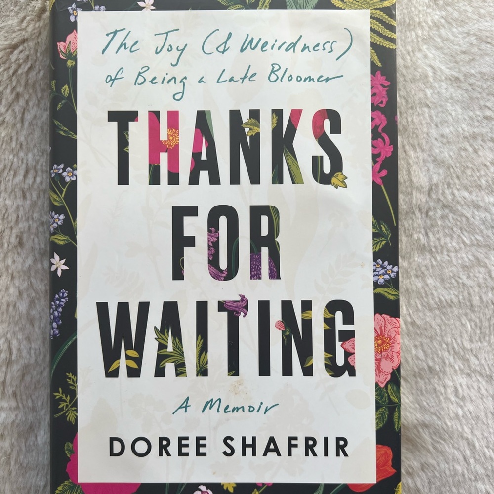 Thanks for waiting book